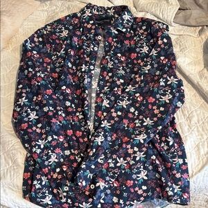Paisley & Gray Navy Floral Shirt